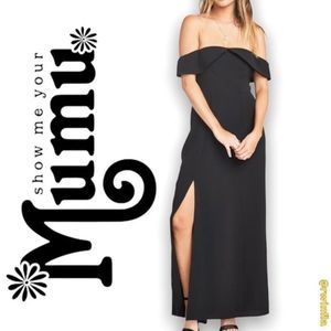 Show Me Your MuMu Upton Off Shoulder Maxi